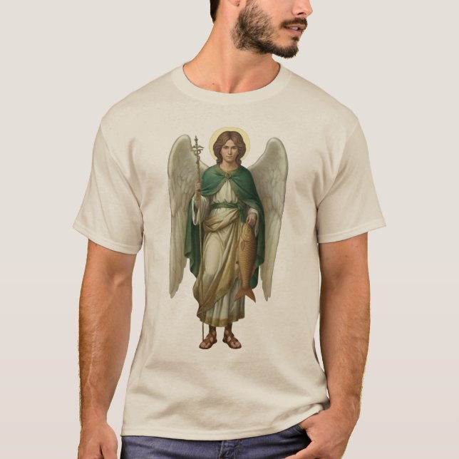 Erzengel Raphael Engel T-Shirt (Vorderseite)