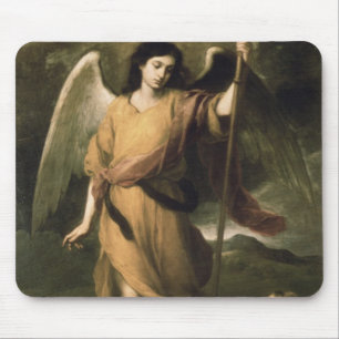 Erzengel-RAPHAEL mit Bischof Domonte Mousepad