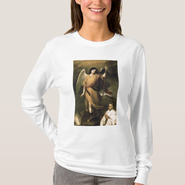 Erzengel-RAPHAEL mit Bischof Domonte T-Shirt (Vorderseite)
