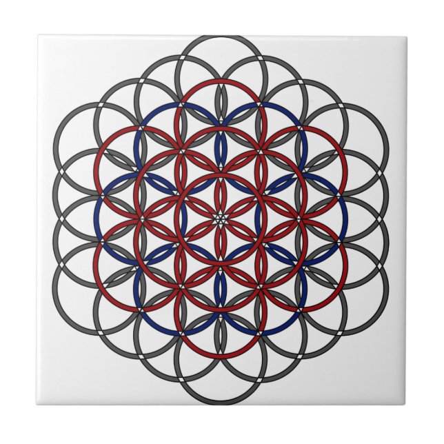 Erzengel Raziel Fliese (Vorderseite)