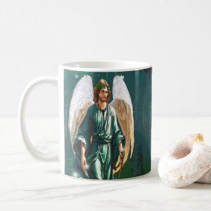 Erzengel Sankt Raphael Vollbild Heilungsengel Kaffeetasse