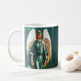 Erzengel Sankt Raphael Vollbild Heilungsengel Kaffeetasse