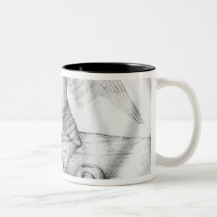 Erzengel St Michael, c.1450 Zweifarbige Tasse