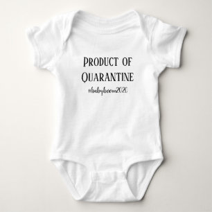 Erzeugnis der Quarantäne Funny Baby Boom 2020 Strampler