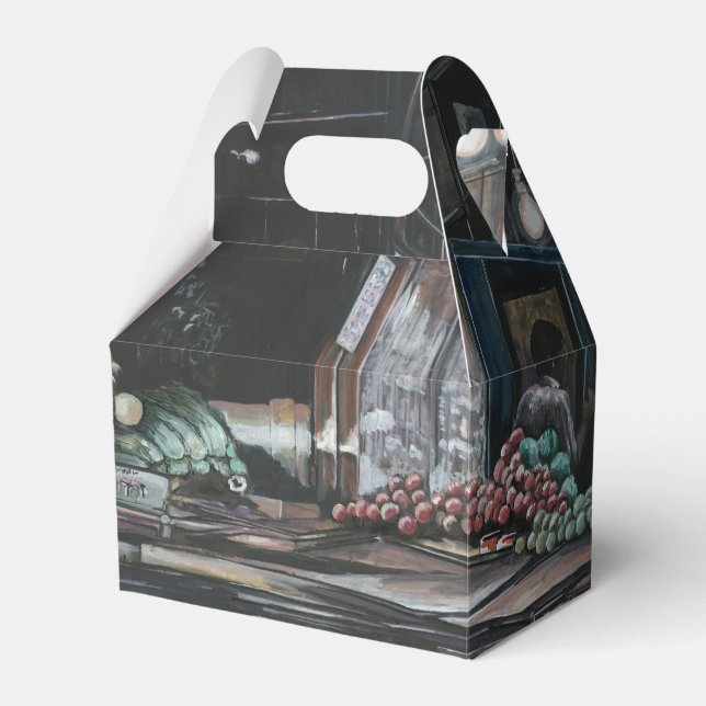 Erzeugnisse einer gequälten Ernte Geschenkschachtel (Vorderseite)