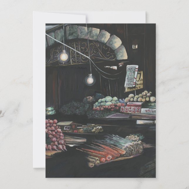 Erzeugnisse einer gequälten Ernte, Jerusalem (Vorderseite)