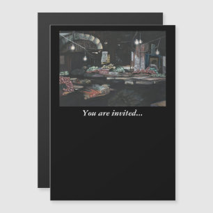 Erzeugnisse einer gequälten Ernte, Jerusalem Magneteinladung