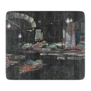 Erzeugnisse einer gequälten Ernte, Jerusalem Schneidebrett