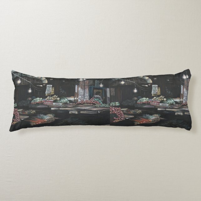 Erzeugnisse einer gequälten Ernte, Jerusalem Seitenschläferkissen (Vorderseite)