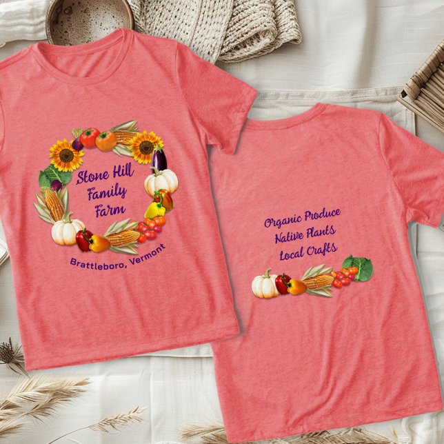 Erzeugung von Gemüse Tri-Blend Shirt (Von Creator hochgeladen)