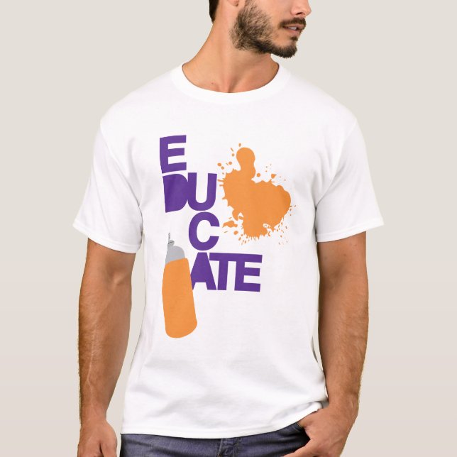 erziehen T-Shirt (Vorderseite)