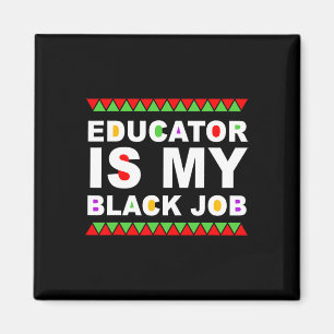 Erzieher ist mein schwarzer Job Schwarzgeschichte  Magnet
