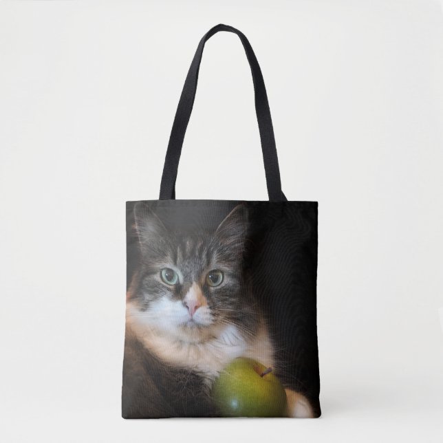 Erzieher mit Cattitude Taschen-Tasche (Vorderseite)