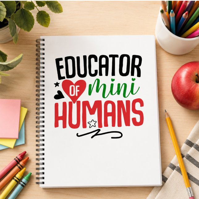 Erzieher von Mini-Menschen Notizbuch – Lustiger Le (Educator of Mini Humans Notebook – Funny Teacher)