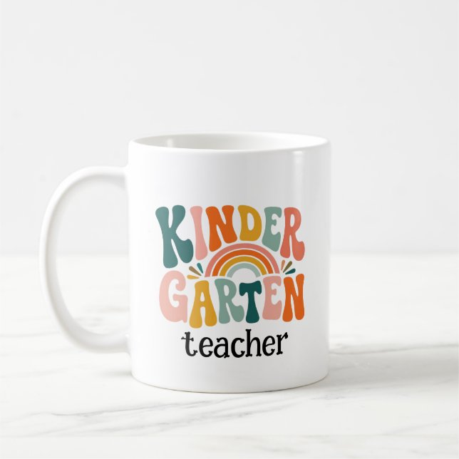 Erzieherin im Kindergarten Geschenk Kaffeetasse (Links)