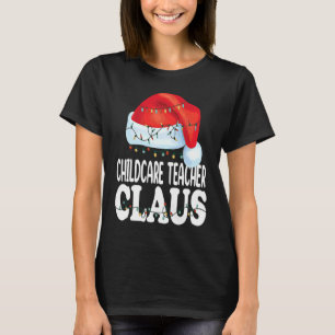 Erzieherin Weihnachtsmann Weihnachten passend C T-Shirt