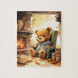 Erzieherische Teddy Bären Themenaktivität Puzzle