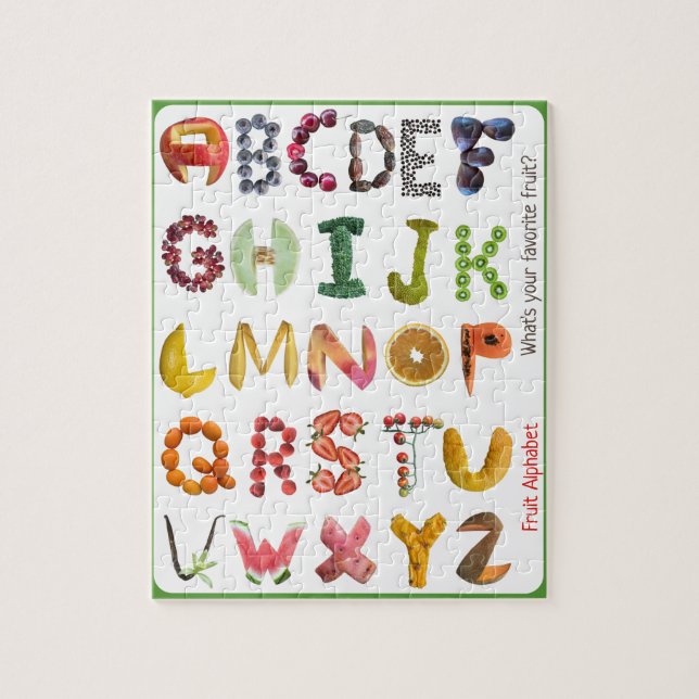 Erziehungskids Alphabet Puzzle (Vertikal)