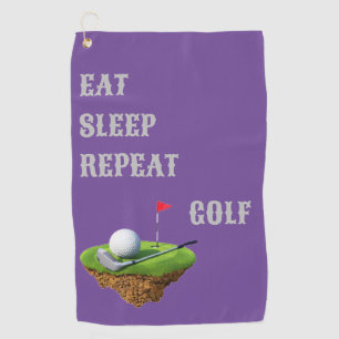 Erziele ein Hole-in-One mit anpassbaren Golfhandtü Golfhandtuch