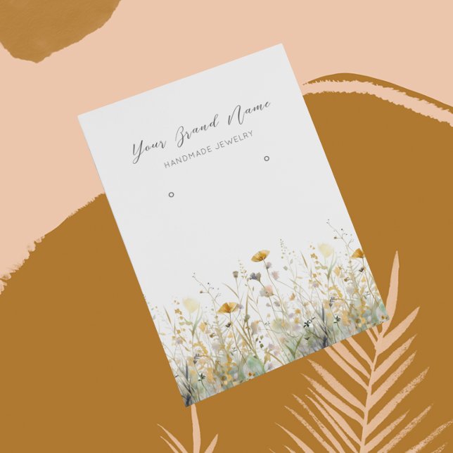 Erzielen der Grafikkarte ・ Aquarellfarben-Wildblum (Von Creator hochgeladen)