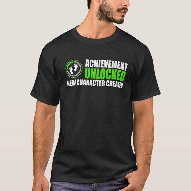 Erzielung eines neuen, freigeschalteten Zeichens T-Shirt (Vorderseite)