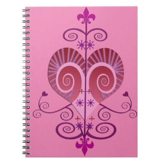 ERZULI FREDA DAHOMEY VEVE NOTEBOOK NOTIZBLOCK