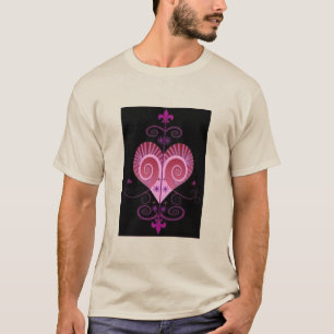 ERZULI FREDA DAHOMEY VEVE SECRET VODOU GEOMETRY T-Shirt