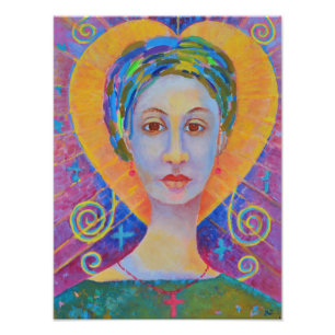 Erzulie Freda Voodoo Orleans Dantor Wudu art Fotodruck