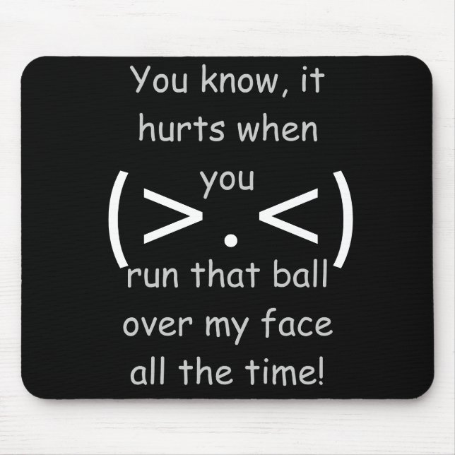 erzürntes mousepad (Vorne)