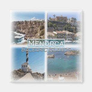 ES0138 Europe, Spanien, Balearen, Menorca, Magnet