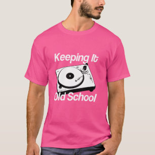 Es auf altmodisch halten Vintage 80er 90er Minimal T-Shirt