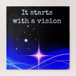Es beginnt mit einer Vision Puzzle