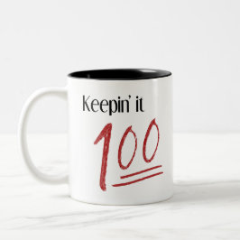 Es behalten Tasse 100