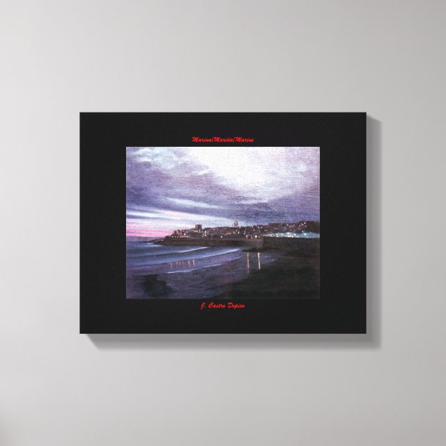 Es bemannt/bemannt/bemannt leinwanddruck (Vorderseite)