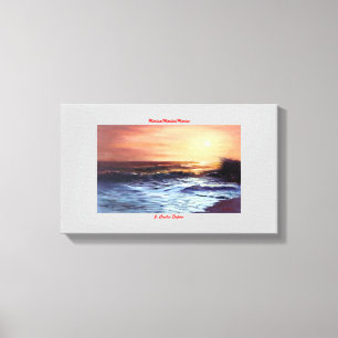 Es bemannt/bemannt/bemannt leinwanddruck