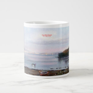 Es bemannt/bemannt/Seascape Jumbo-Tasse