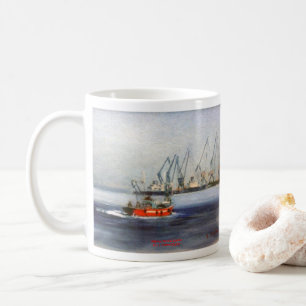 Es bemannt/bemannt/Seascape Kaffeetasse