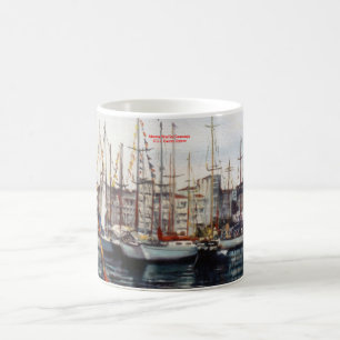 Es bemannt/bemannt/Seascape Kaffeetasse