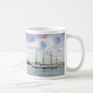 Es bemannt/bemannt/Seascape Kaffeetasse