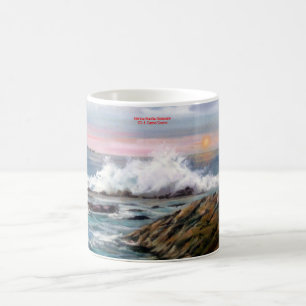Es bemannt/bemannt/Seascape Kaffeetasse