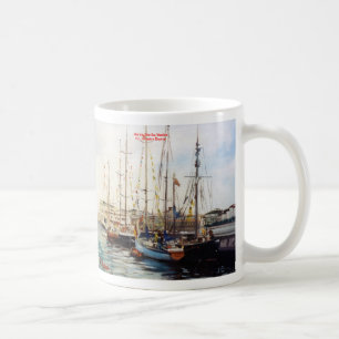 Es bemannt/bemannt/Seascape Kaffeetasse