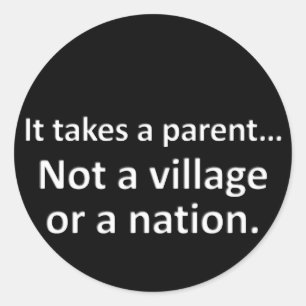 Es benötigt ein Elternteil 1 Runder Aufkleber