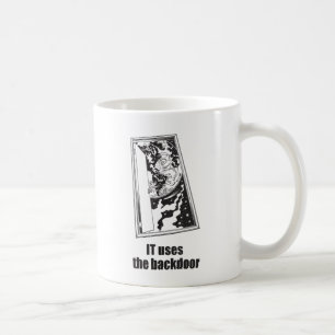ES benutzt den Backdoor Kaffeetasse