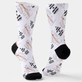 Es braucht Arterien, um richtig zirkulatorisch zu Socken