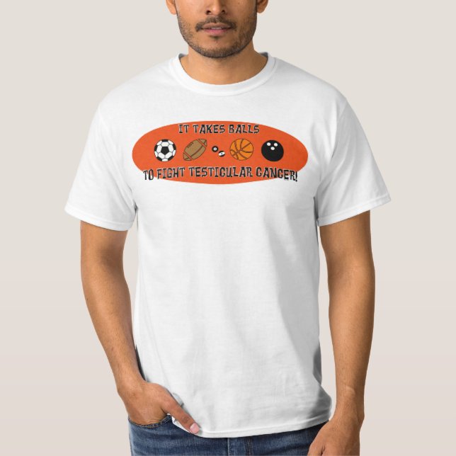 ES BRAUCHT BALLS... T-Shirt (Vorderseite)