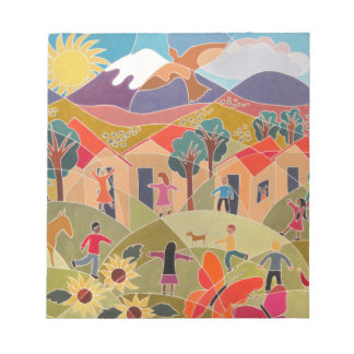 Es braucht ein Dorf Notizblock