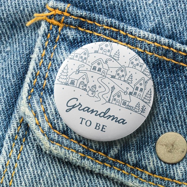 Es braucht ein Dorf Oma, um zu sein Knopf Button (Von Creator hochgeladen)