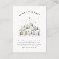 Es braucht ein Dorf Schnee Whimsical Baby Shower