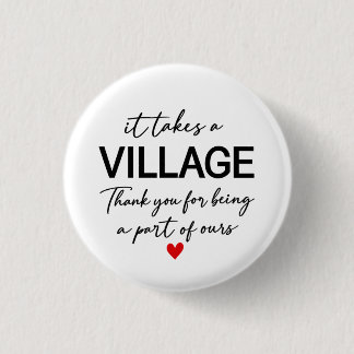 Es braucht ein Dorf Weihnachtsbaumschmuck, Danke G Button