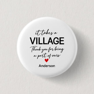 Es braucht ein Dorf Weihnachtsbaumschmuck, Danke G Button